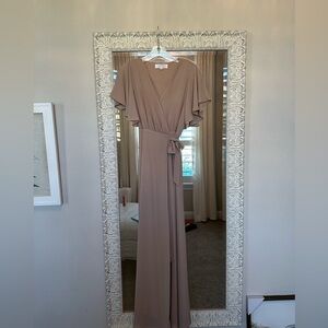 Taupe dress from Called to Surf